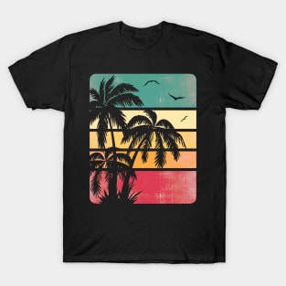 Retro Vintage Sunset T-Shirt